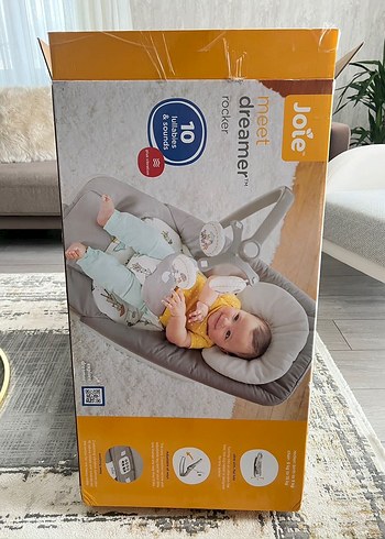 Joie Gri Bebek Ana Kucağı - Görsel 3