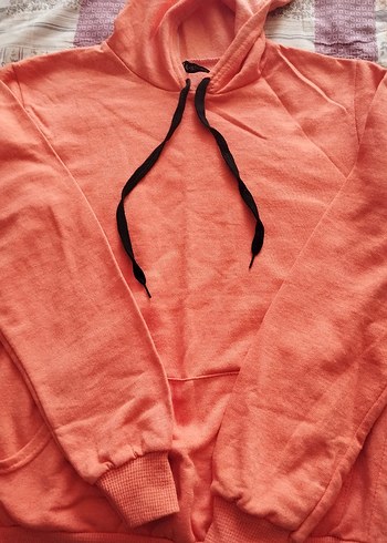 m Beden Kapüşonlu Kadın Sweatshirt