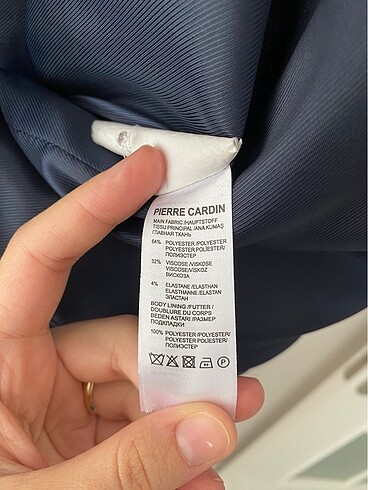 xs Beden lacivert Renk Pierre cardin yelek