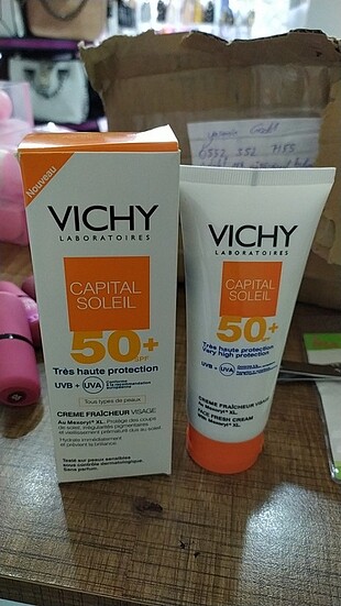 Vıchy 50 spf güneş kremi