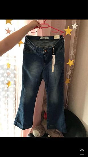 İspanyol paça kot pantolon ????