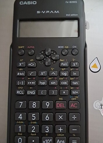Hesap makinesi casio fx82 ms