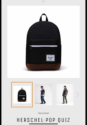 Herschel Pop Quiz Sırt Çantası Unisex