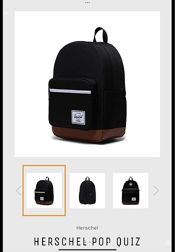 Beden Herschel Pop Quiz Sırt Çantası Unisex