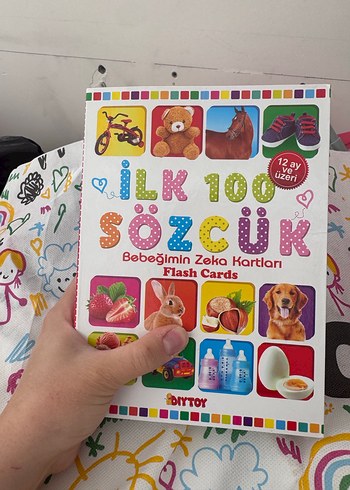 İlk 100 Sözcük Bebek Zeka Kartları