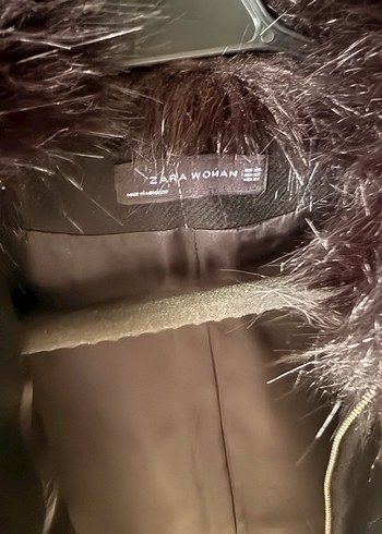 Zarq Kürk Yakalı Siyah Kaban - Görsel 2