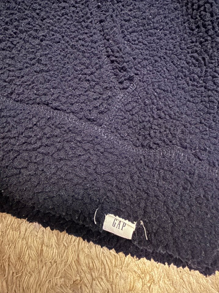 GAP Lacivert Kapüşonlu Kadın Sweatshirt - Görsel 3