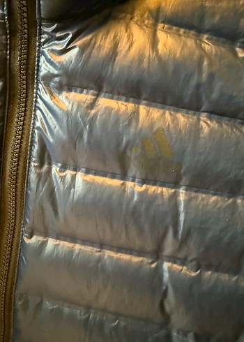 Adidas Lacivert Kadın Fermuarlı İnce Mont - Görsel 2