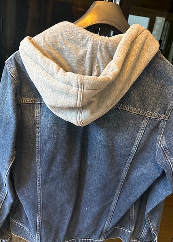 Mavi Jeans Erkek Düğmeli Kapüşonlu Mavi Denim Ceket - Görsel 2