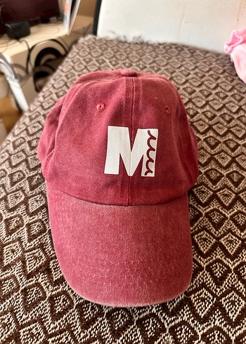 Bordo Erkek Kadın Şapka M Detaylı