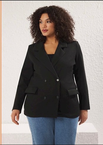 Büyük Beden Kadın Blazer Ceket
