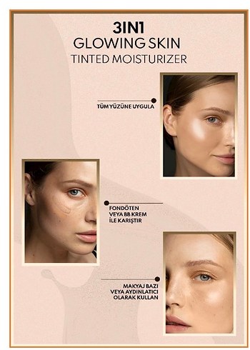 Note 3in1 Işıltılı Nemlendirici BB Krem SPF 50 - Görsel 3