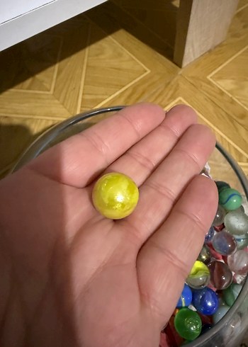 Renkli Cam Bilyeler Seti - Görsel 3