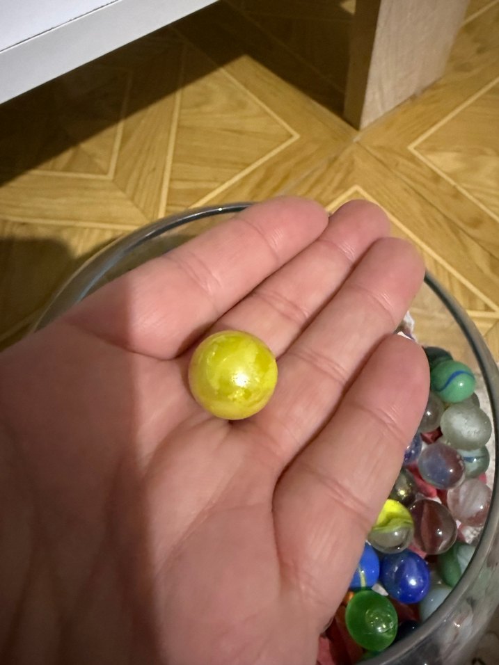 Renkli Cam Bilyeler Seti - Görsel 3