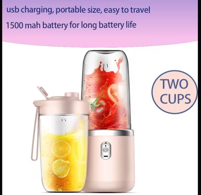 Mini Blender ve Doğrayıcı Smoothie - Görsel 2