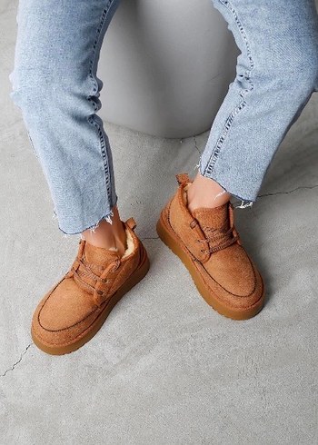 Süet Dolgu Topuklu Kadın Bot - Görsel 3