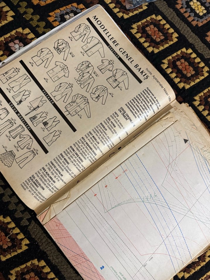 Burda Evreksel Moda Nisan 1994 Sayısı - Görsel 2