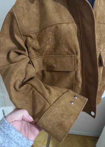 Zara Bayan Süet Kadın Ceket - Görsel 2