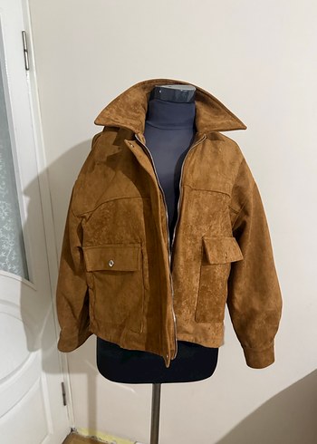 Zara Bayan Süet Kadın Ceket - Görsel 5