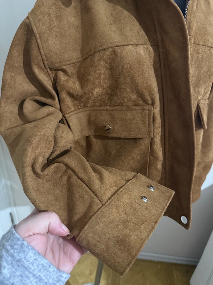 Zara Bayan Süet Kadın Ceket - Görsel 2