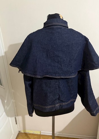 Zara Bayan Denim Ceket Mont - Görsel 3