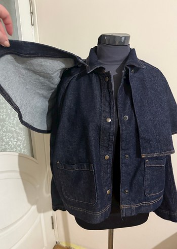 Zara Bayan Denim Ceket Mont - Görsel 2