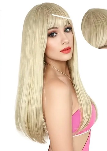 Bayan Sarı Peruk - Görsel 4