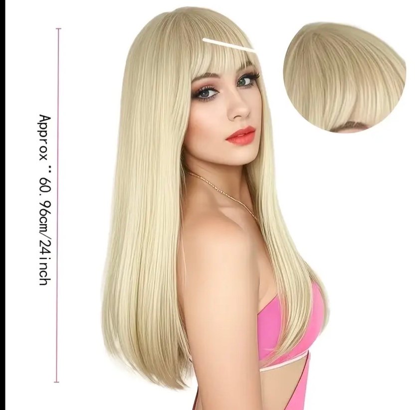 Bayan Sarı Peruk - Görsel 4