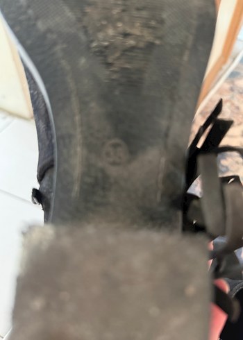 Bambi Püsküllü Siyah Süet Kadın Bot - Görsel 6