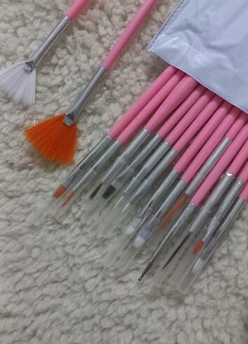 Nail Art Tırnak Susleme Fırça Seti 