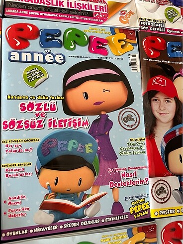 Beden Renk Pepee Dergi Seti