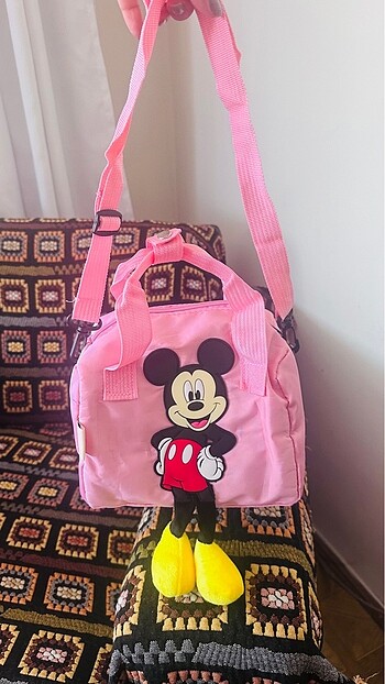 Beden Mickey Mouse Bayan Kol Çantası