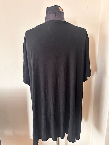 50 Beden siyah Renk Büyük Beden Bayan Tshirt