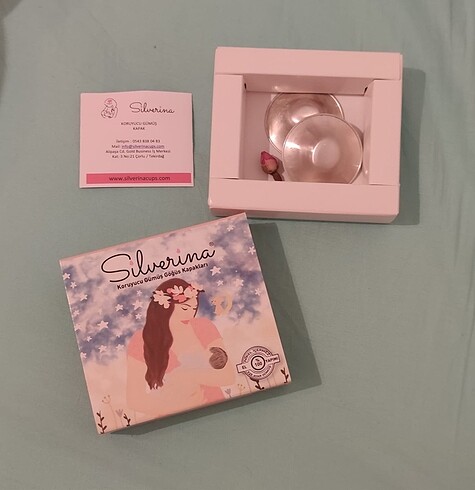 Silverina Koruyucu Gümüş Göğüs Kapakları - Görsel 2