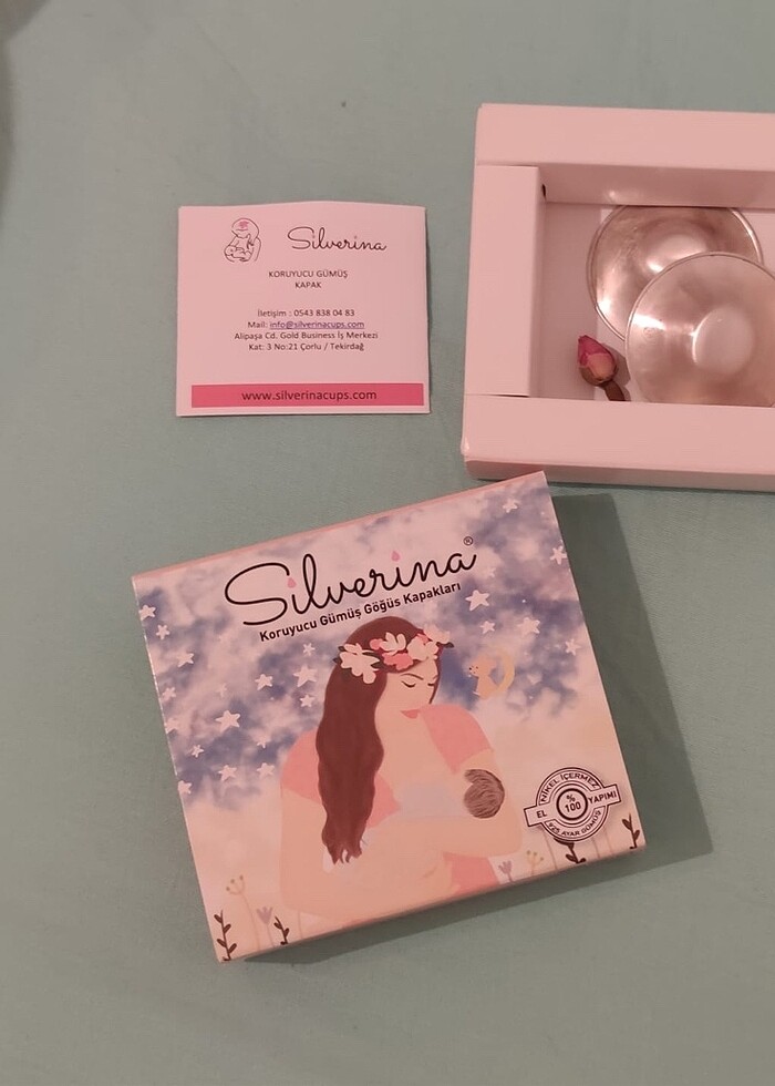 Silverina Koruyucu Gümüş Göğüs Kapakları - Görsel 2