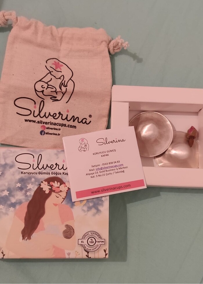 Silverina Koruyucu Gümüş Göğüs Kapakları - Görsel 5