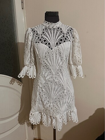 xl Beden İpekyol Bayan Dantel Model Elbise