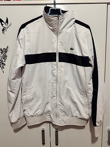 Erkek Lacoste Fermuarlı Sweat üst