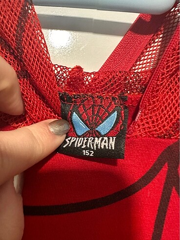 11-12 Yaş Beden Spiderman Örümcek Adam Kostüm Tshirt