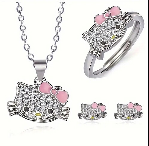 Beden Hello Kitty Bayan Takı Seti