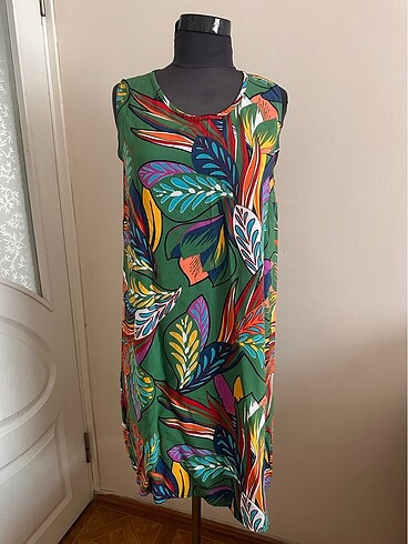 xl Beden Twist Bayan Elbise
