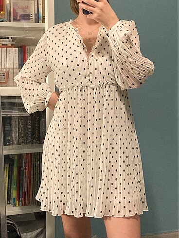 Zara Şifon Elbise