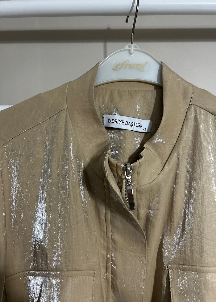 Kadriye Baştürk yazlık etek ceket takım - Görsel 2