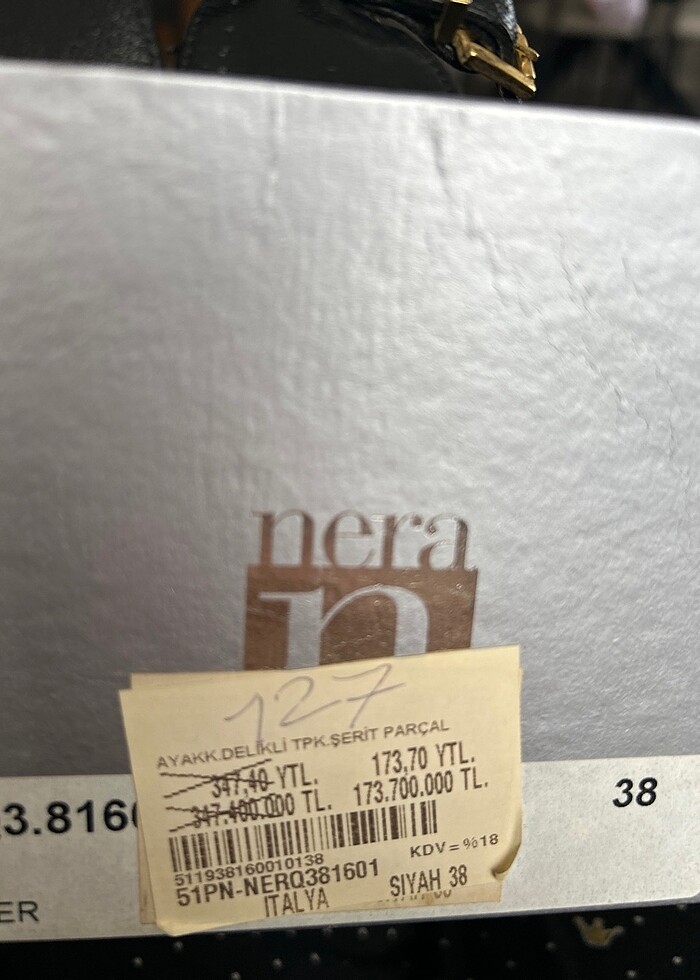 Italy topuklu ayakkabı - Görsel 2