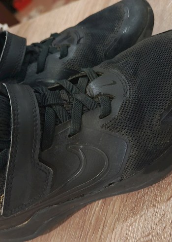 Nike Siyah Erkek Çocuk Spor Ayakkabı Velcro