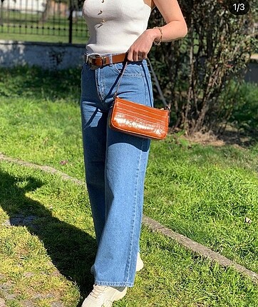 Geniş paça jean