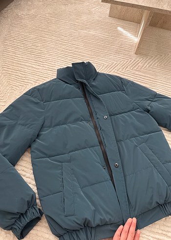 Mavi Puff erkek Mont - Görsel 6