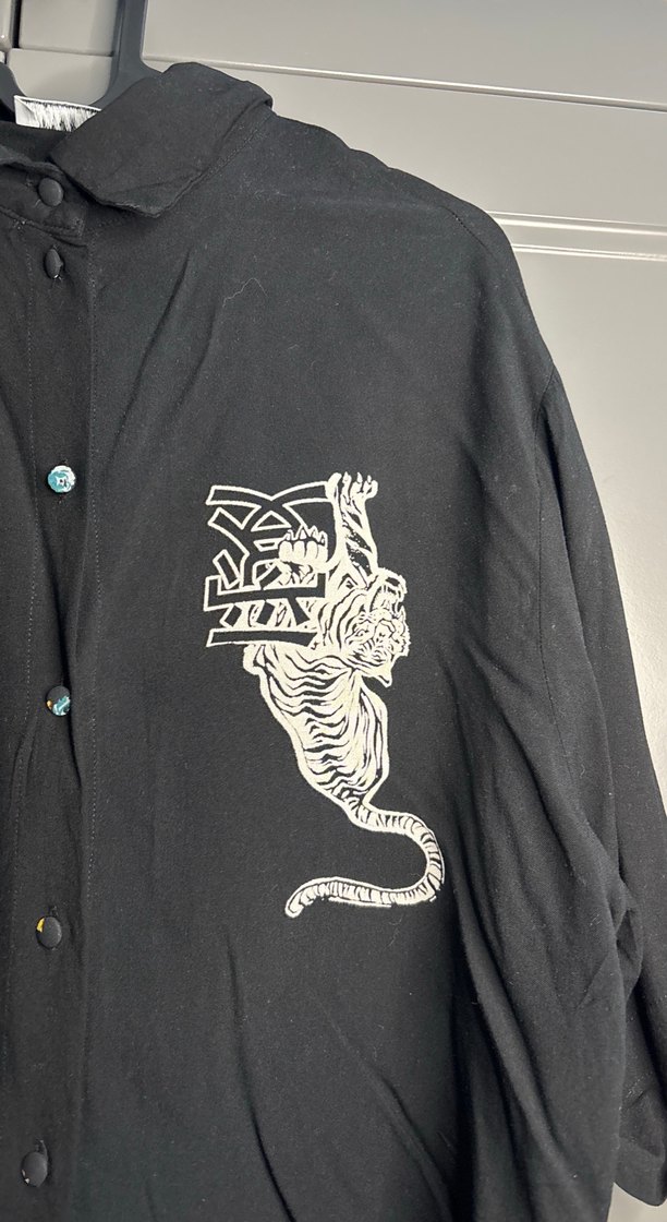 Siyah Kadın Gömlek - Görsel 3