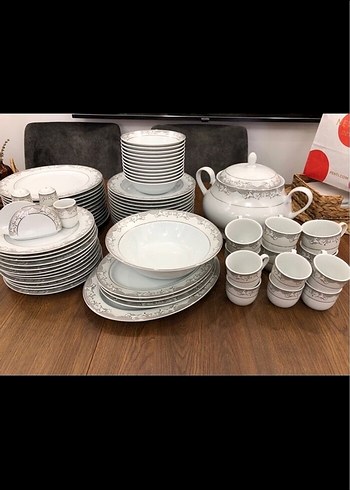 Güral porselen 12 kişilik yemek takımı - Görsel 2