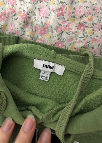 Mavi | Yeşil Sweatshirt - Görsel 3